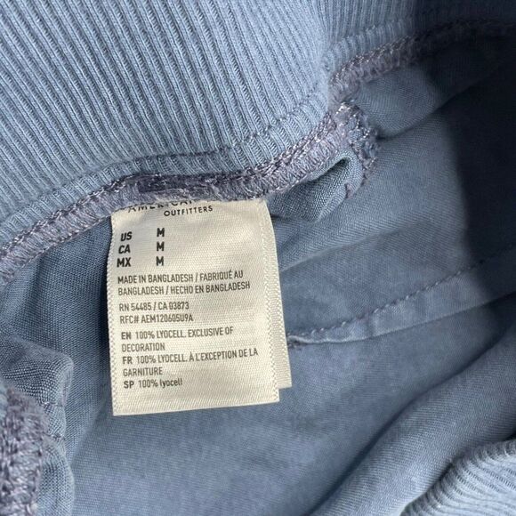American Eagle Blue Cargo Joggers - Picture 5 of 12